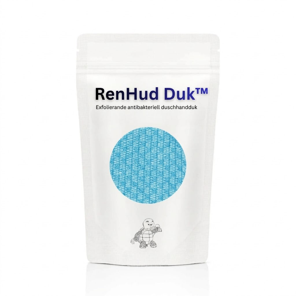 RenHud Duk™ | Exfolierande antibakteriell duschhandduk