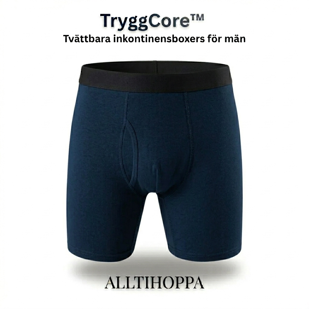 TryggCore™ | Ser ut som vanliga boxers. Skyddar som inget annat.