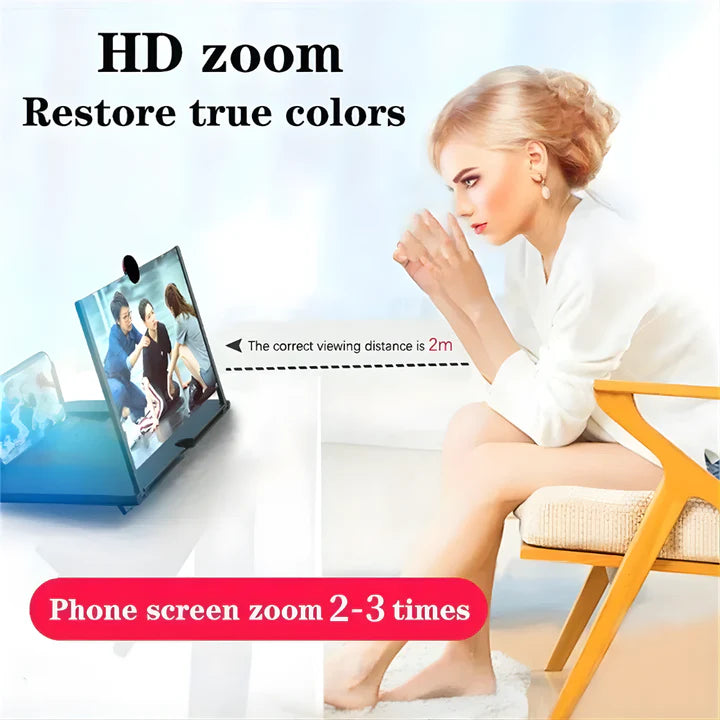 StorSkärm™ – Bärbar full HD skärmförstorare (Köp 1 få 1 gratis)
