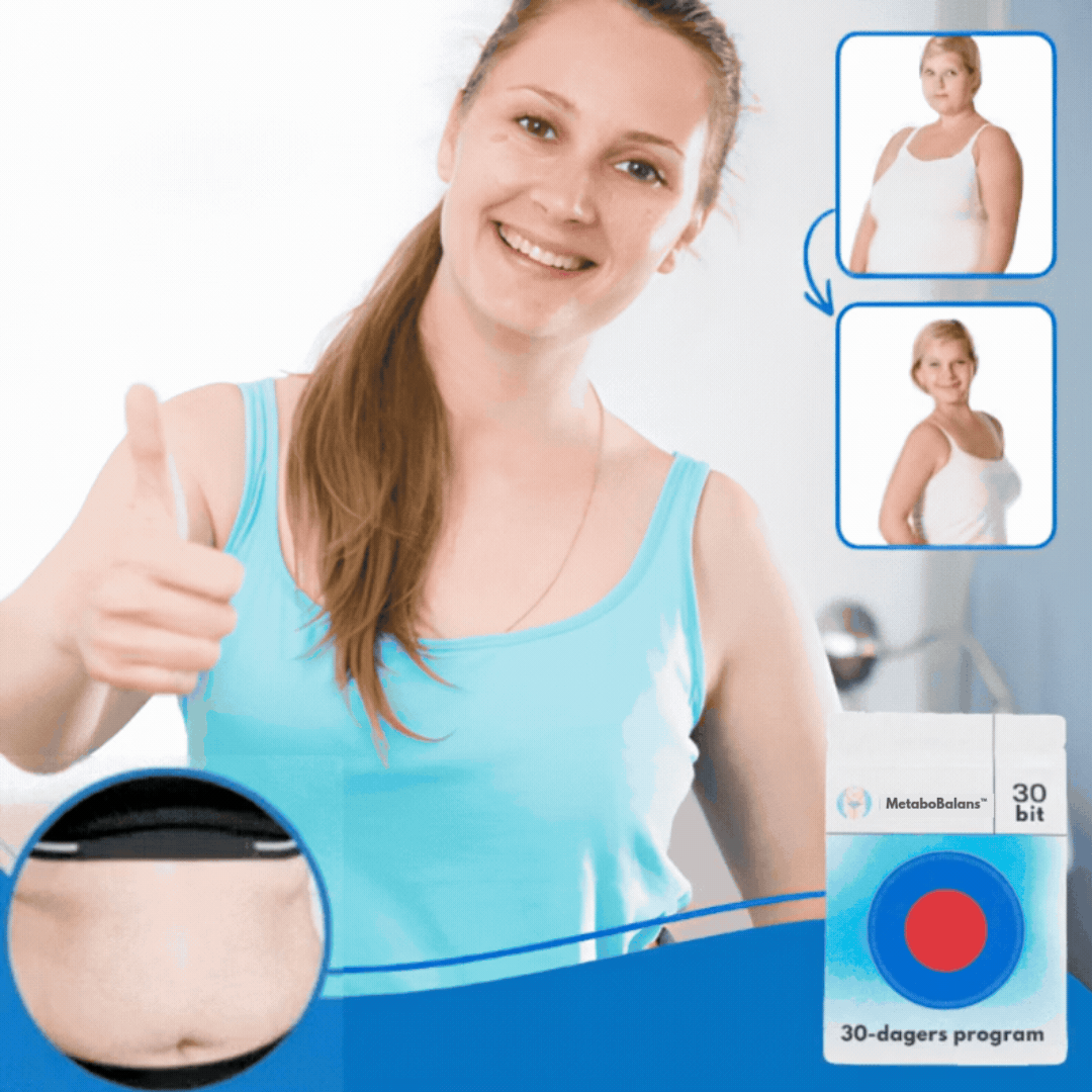 MetaboBalans™-plåster | Gå ner upp till 10 kilo per månad utan att behöva tänka på det hela tiden!