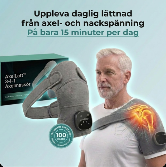 AxelLätt™ 3-i-1 Axelmassager