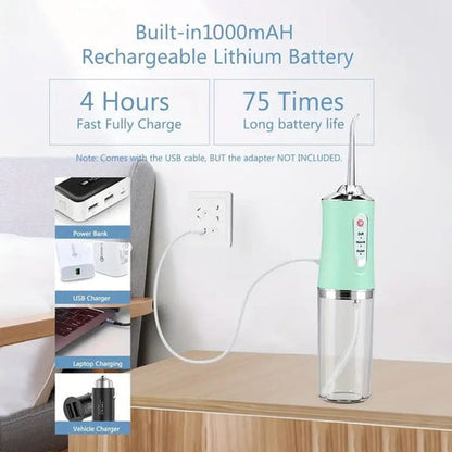 AquaRen™  - Electric Pulse Dental Water Flosser för djup rengöring
