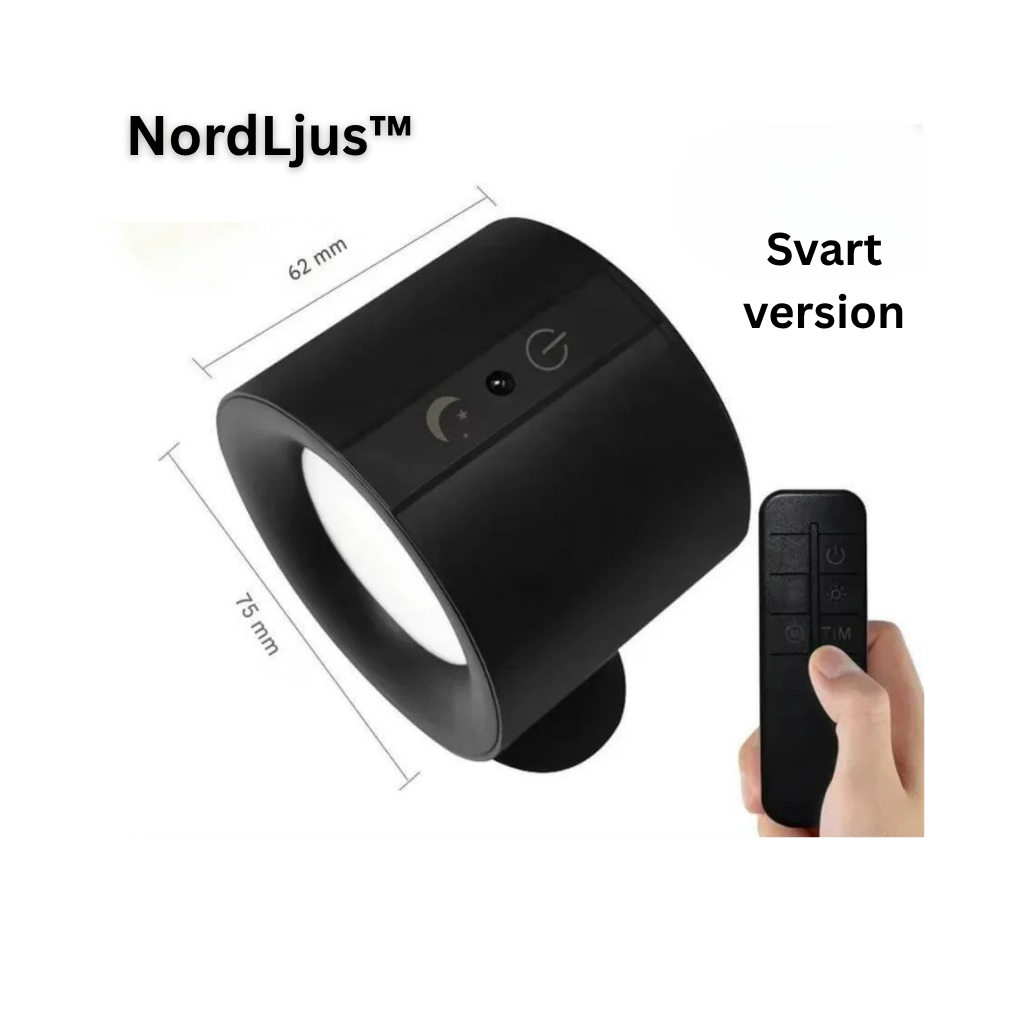 NordLjus™ – Magnetisk LED-vägglampa för stämningsfull belysning