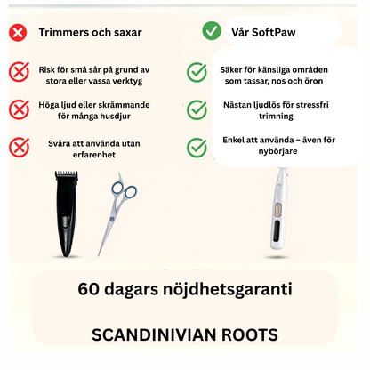SoftPaw™ Husdjurstrimmer