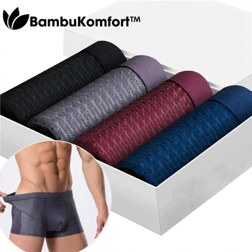 BambuKomfort™ - Boxershorts i bambufiber Essential (5+5 GRATIS)