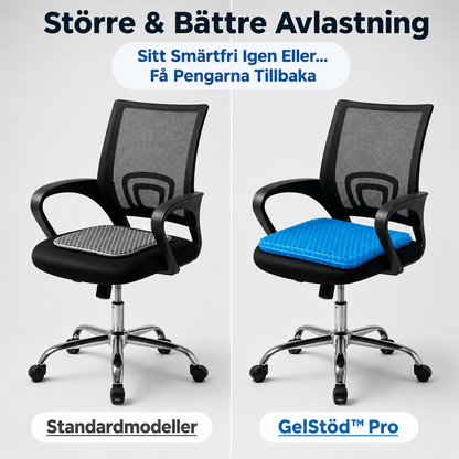 GelStöd™ Pro - Ergonomisk Sittkudde