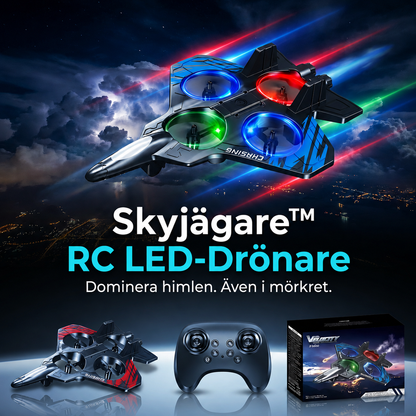 Skyjägare™ RC LED-Drönare