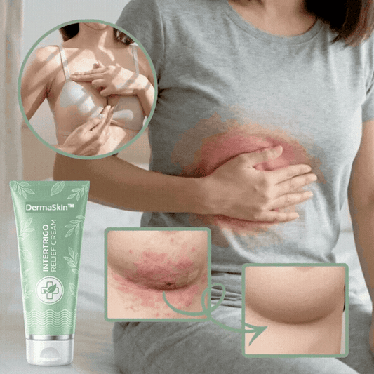 DermaSkin™ | Mjukgörande kräm | Eliminera 98 % av hudirritation i hudveck på 7 dagar
