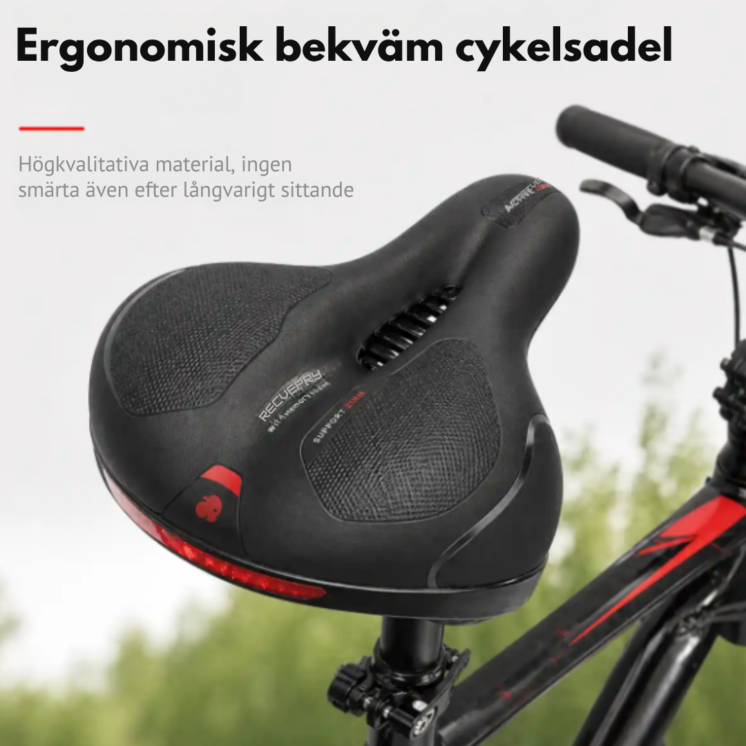 KomforSadel™ Slipp sadelvärk – cykla bekvämt från första kilometern