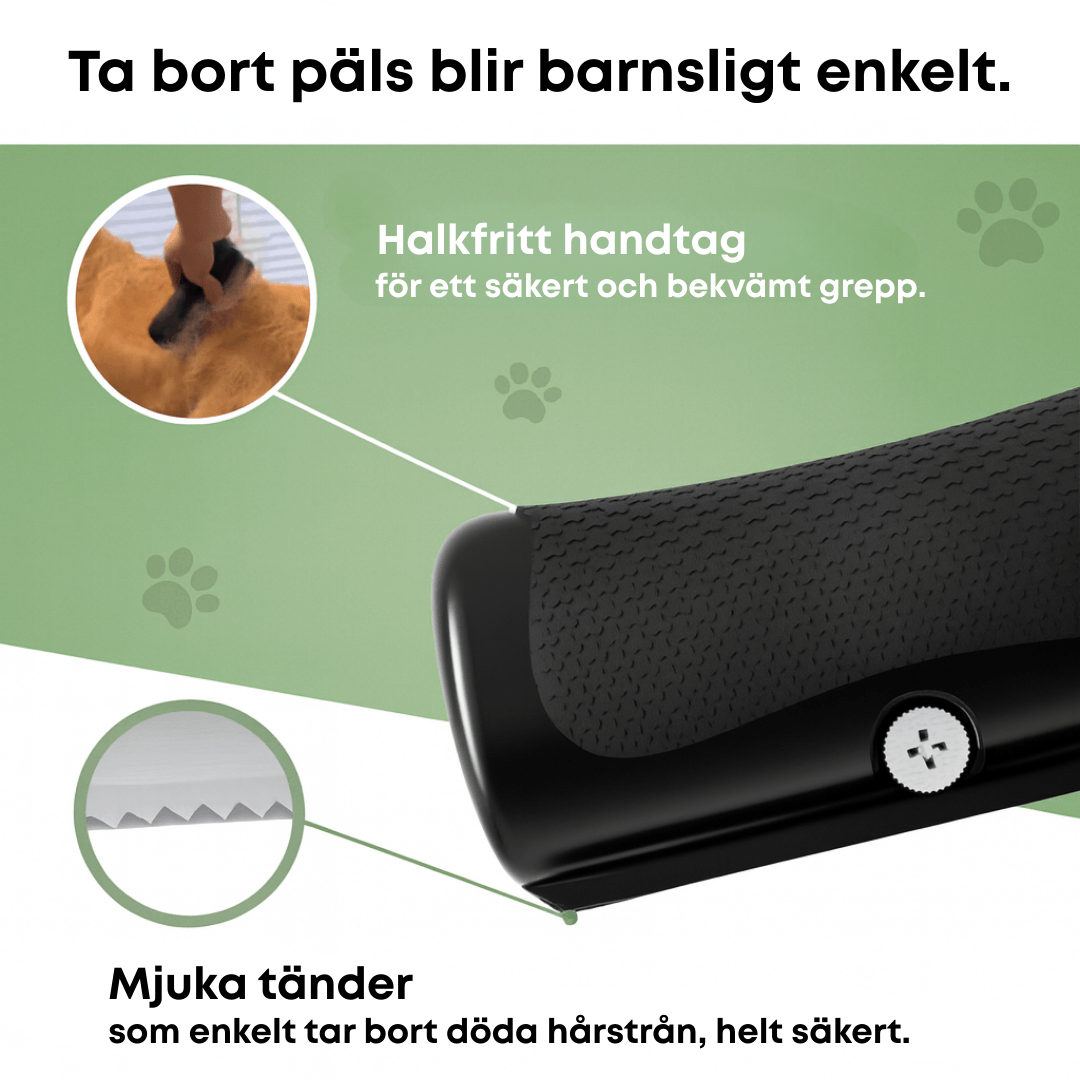 MjukPäls™ – Hundborste som stoppar fällning och håller hemmet rent