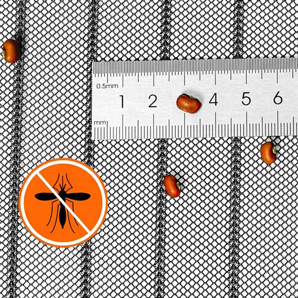 MyggVakt™ | Magnetiskt insektsgardín för dörr, självstängande