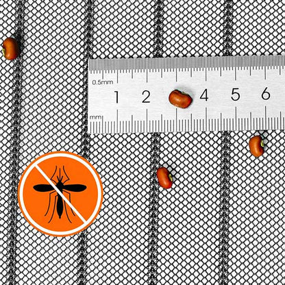 MyggVakt™ | Magnetiskt insektsgardín för dörr, självstängande