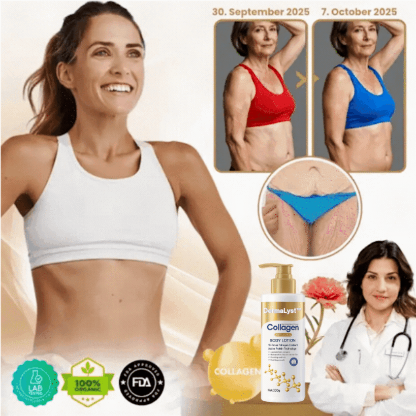 DermaLyst™ | Stramar upp, lyfter och återställer slapp hud med upp till 98% inom 24 timmar!