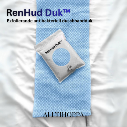 RenHud Duk™ | Exfolierande antibakteriell duschhandduk
