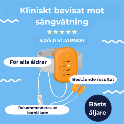 TryggSömn™ | Kisslarm med vibrationsfunktion