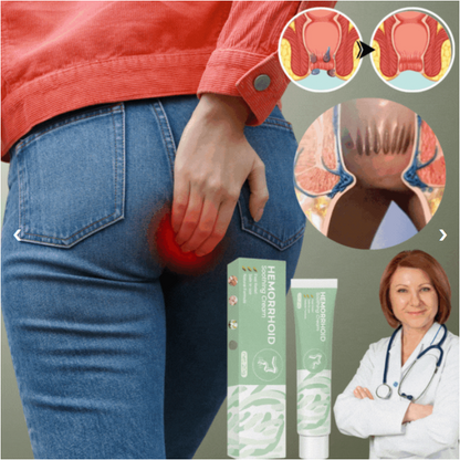 HemoCare™ Creme - Örtkräm mot hemorrojder | Behandlar 99 % av hemorrojderna redan efter första appliceringen!
