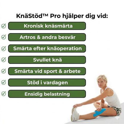 KnäStöd™ Pro – Smärtlindring och stabilitet i varje steg