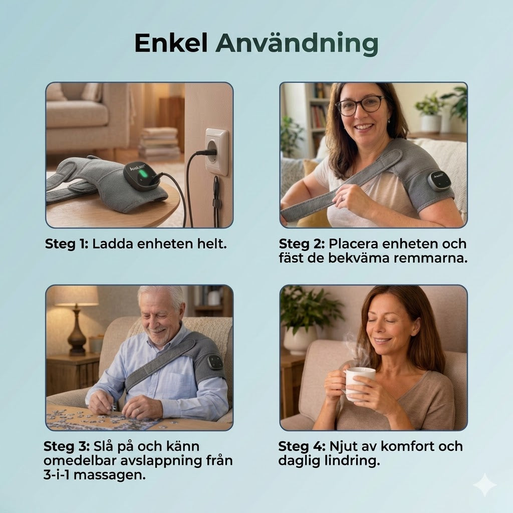 AxelLätt™ 3-i-1 Axelmassager