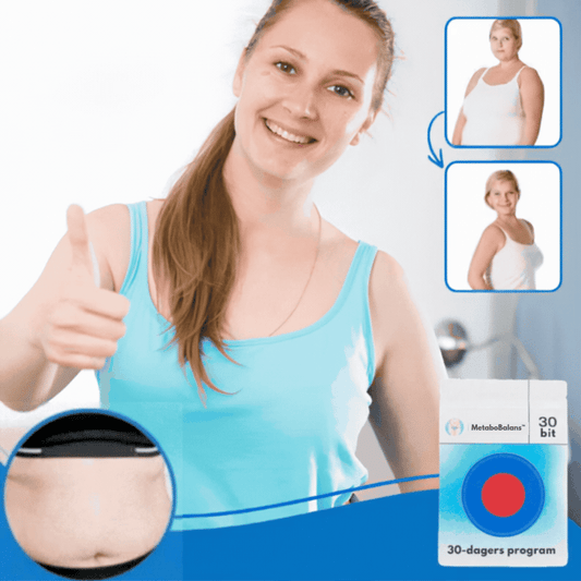 MetaboBalans™-plåster | Gå ner upp till 10 kilo per månad utan att behöva tänka på det hela tiden!