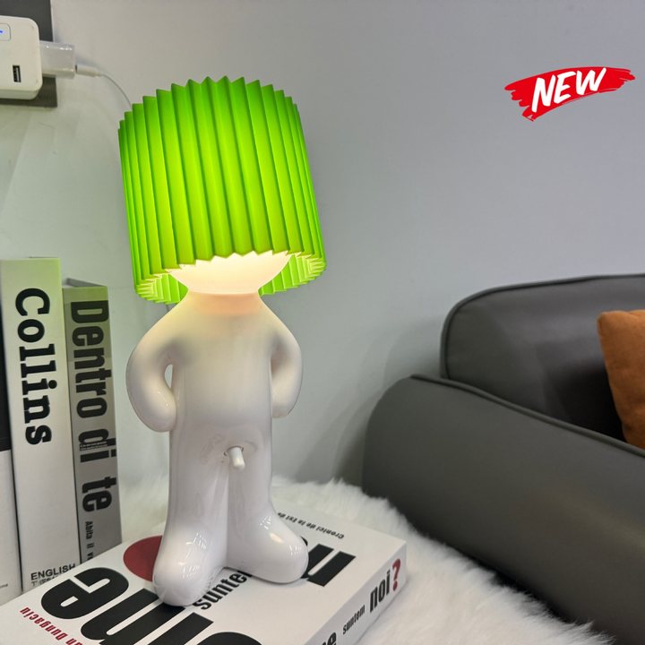 Lillbusen™ – BoyLamp: Charmig liten dekorativ LED-pojklampa