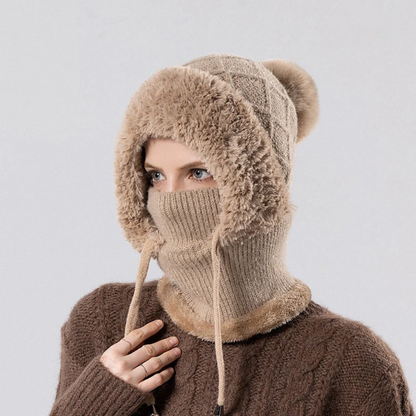 Frostéa™ 3-i-1 Vinterbalaclava – Fullt skydd & varm komfort