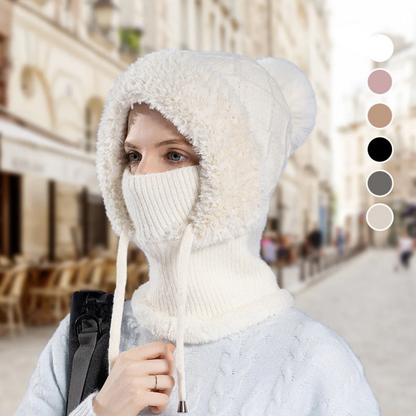 Frostéa™ 3-i-1 Vinterbalaclava – Fullt skydd & varm komfort