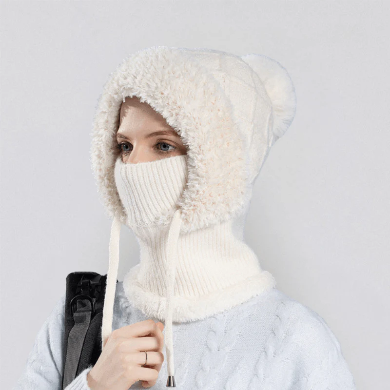 Frostéa™ 3-i-1 Vinterbalaclava – Fullt skydd & varm komfort