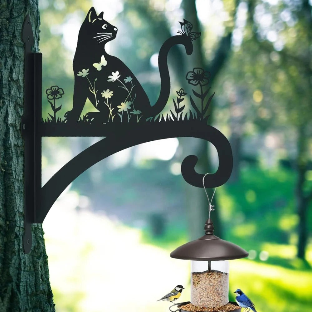 BlomTass™ -Metallställ för Blommor – Hundserie med Bedårande Djurvänner