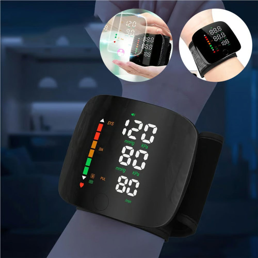 TryckVakt™ 360 - Handledsblodtrycksmätare med dubbelt minne