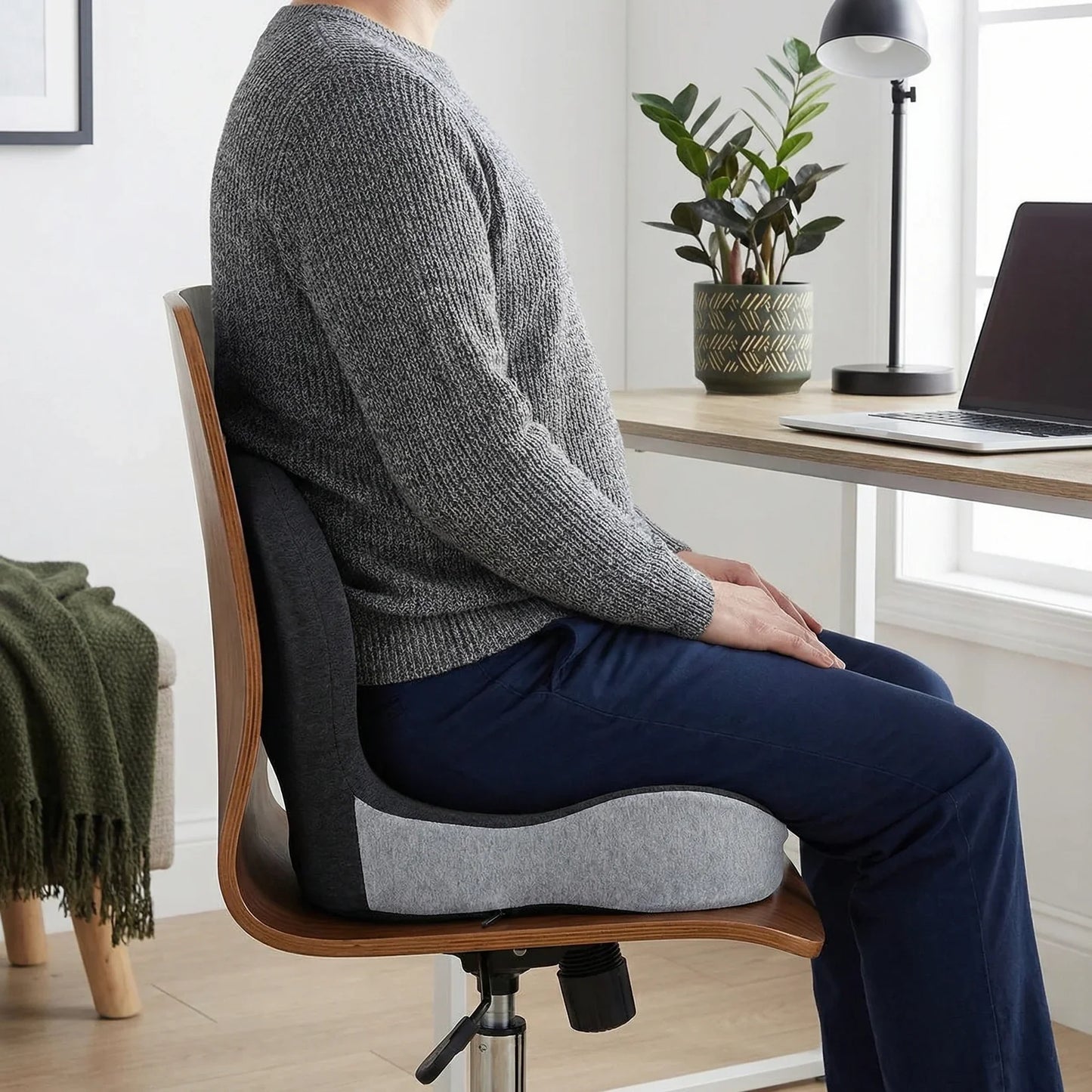 ErgoRelief™ Sittkudde – Avlastning för svanskotan & ryggen
