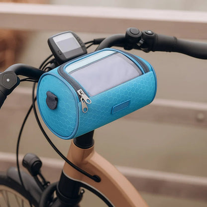 CycleMate™ – Vattentät Styreväska för Cykel med Praktisk Pekskärm