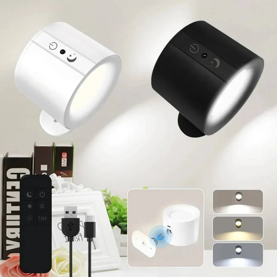 NordLjus™ – Magnetisk LED-vägglampa för stämningsfull belysning