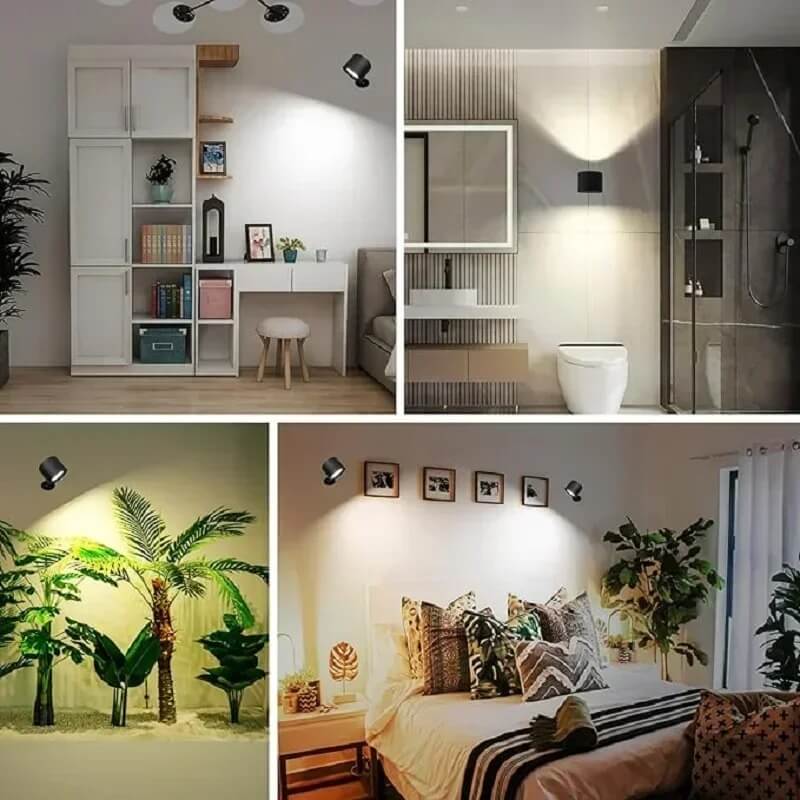 NordLjus™ – Magnetisk LED-vägglampa för stämningsfull belysning