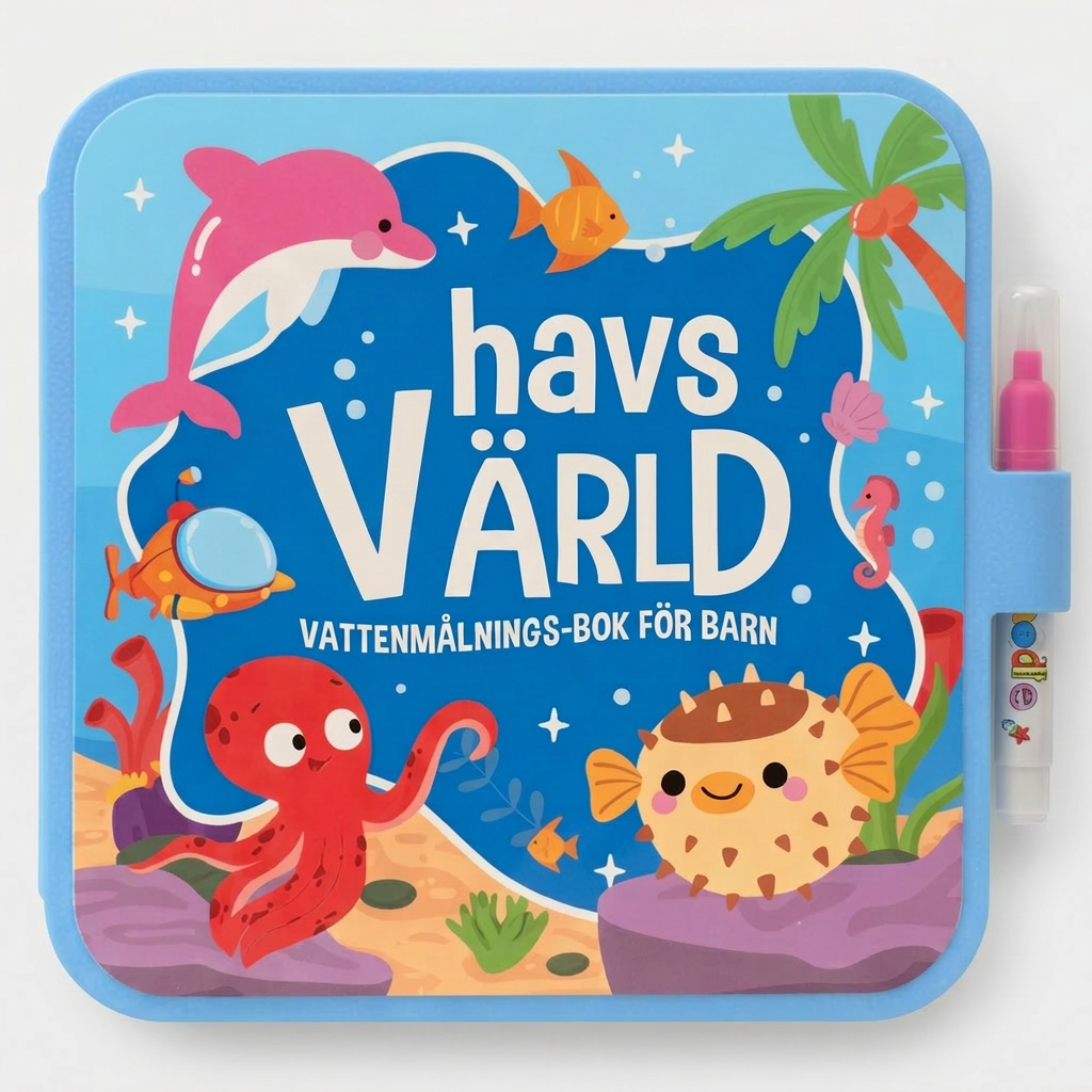 Magila™ Magisk vattenmålarbok