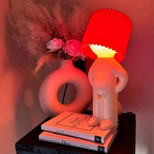Lillbusen™ – BoyLamp: Charmig liten dekorativ LED-pojklampa