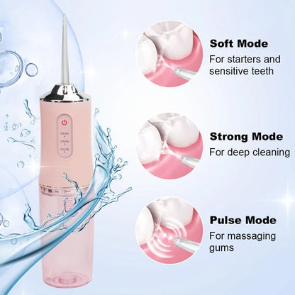 AquaRen™  - Electric Pulse Dental Water Flosser för djup rengöring