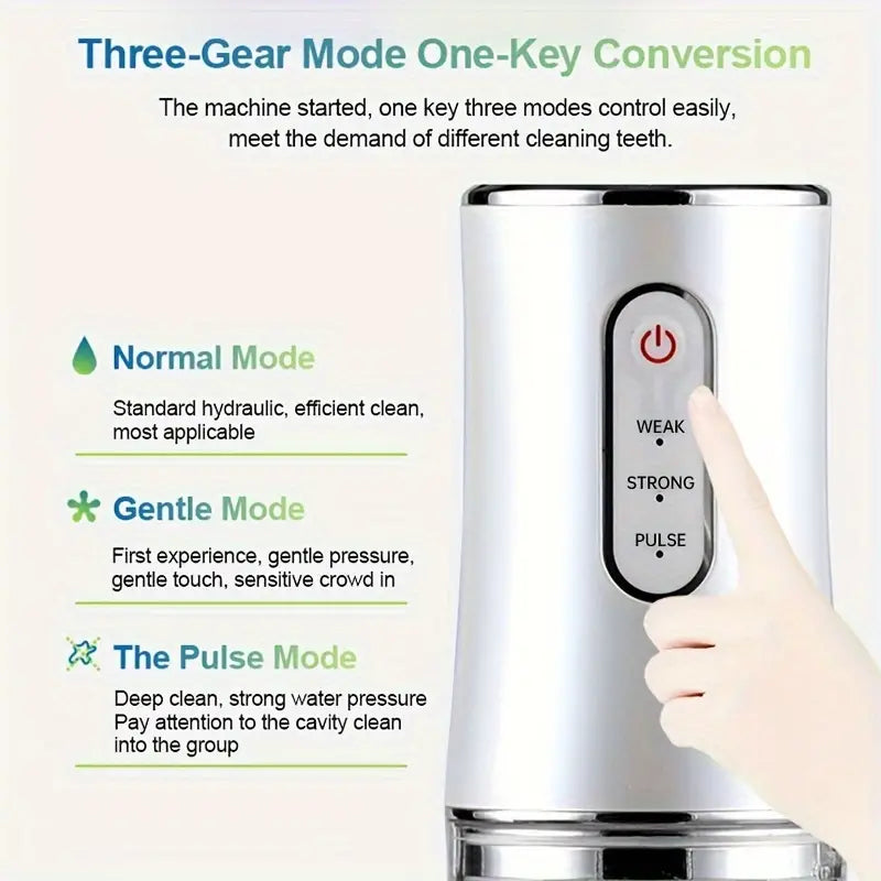 AquaRen™  - Electric Pulse Dental Water Flosser för djup rengöring