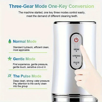 AquaRen™  - Electric Pulse Dental Water Flosser för djup rengöring