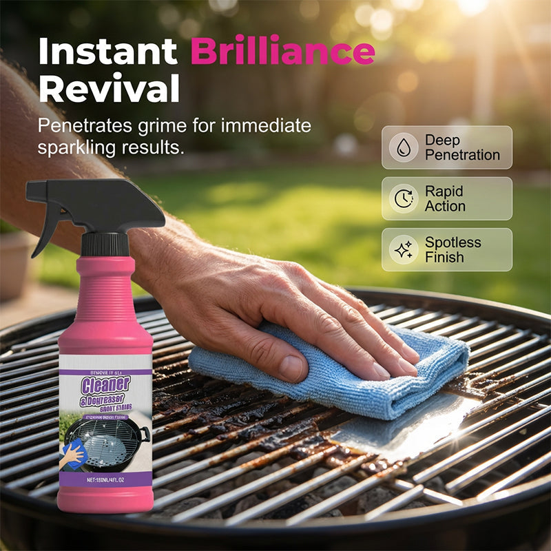 GrillClean™ – Snabbverkande, kraftfull avfettningsspray för grillar